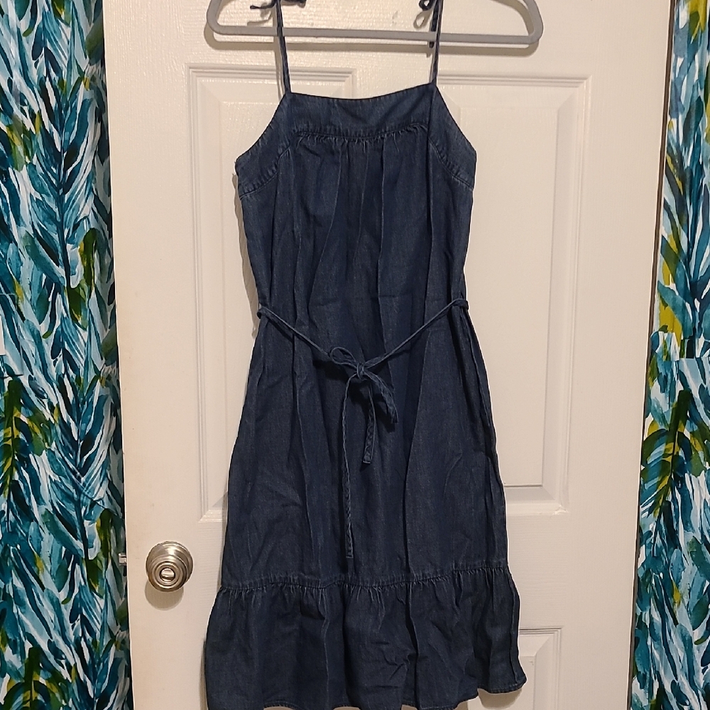 Universal Thread Dark Blue Denim Top
